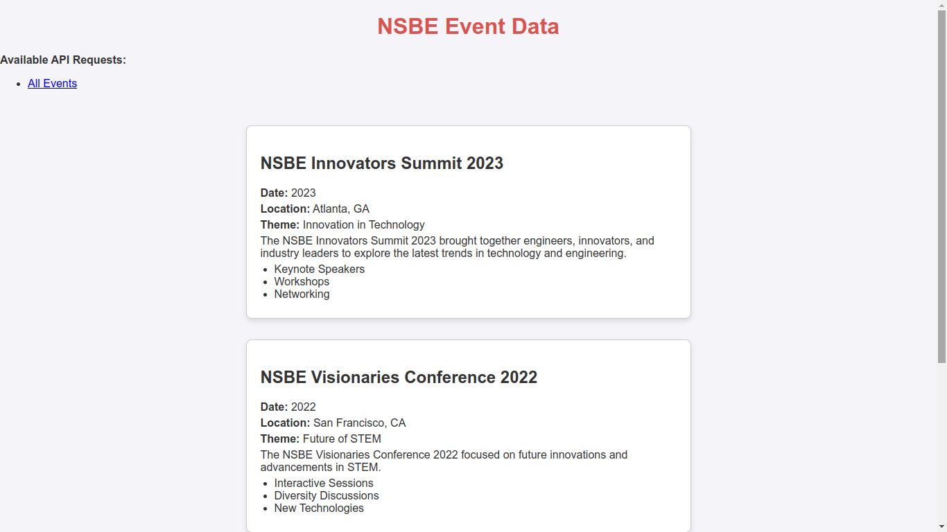 Screenshot of Project Part 9