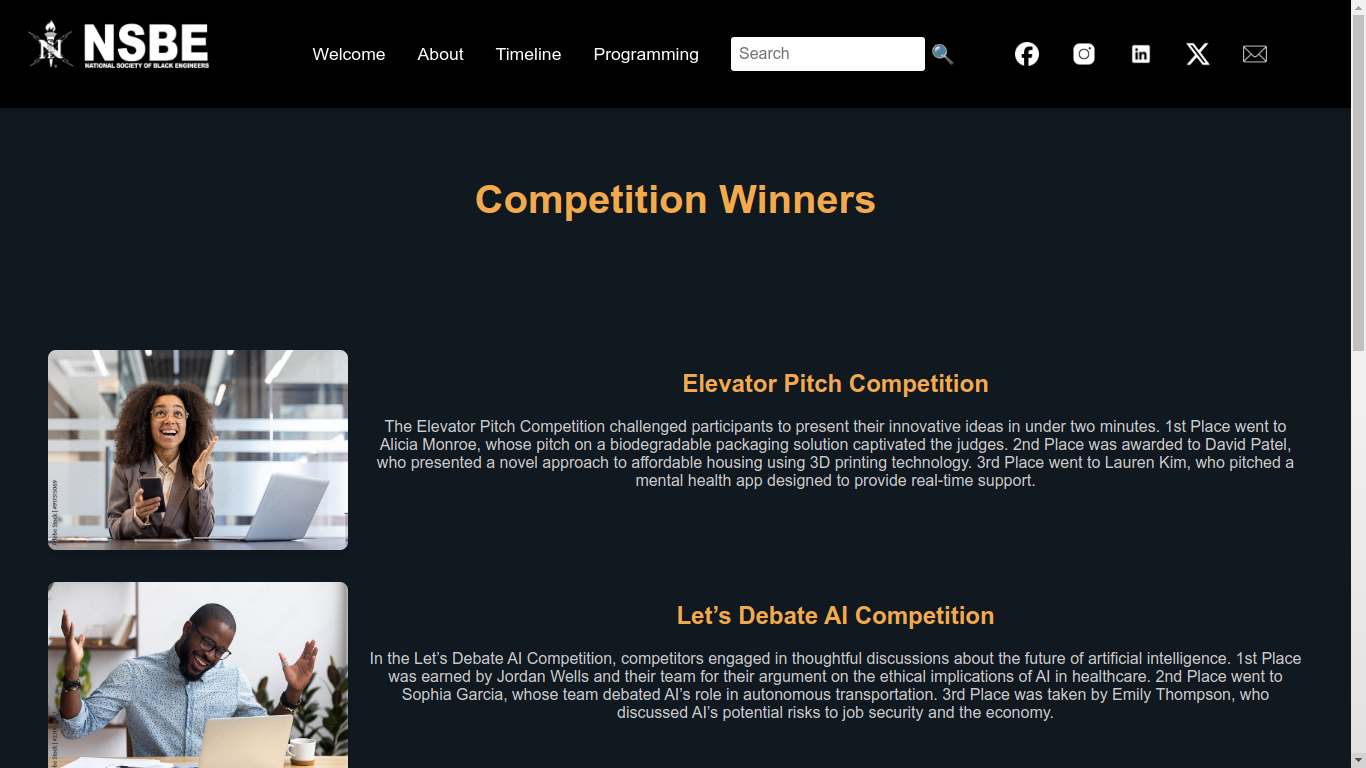 Screenshot of Project Part 5